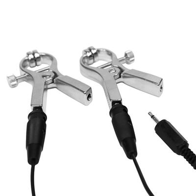 Pinzas metálicas de electro shock 7