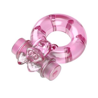 Anillo vibrador conejo color rosa 4