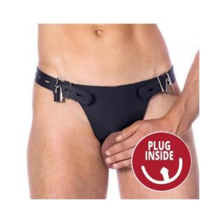 Cinturón de castidad con plug interno