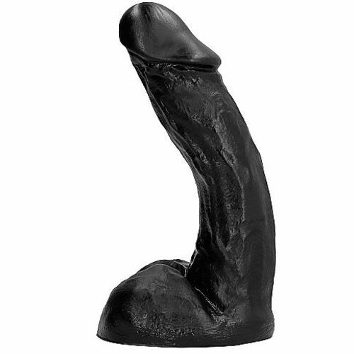 Dildo All Black Dong 23 cm