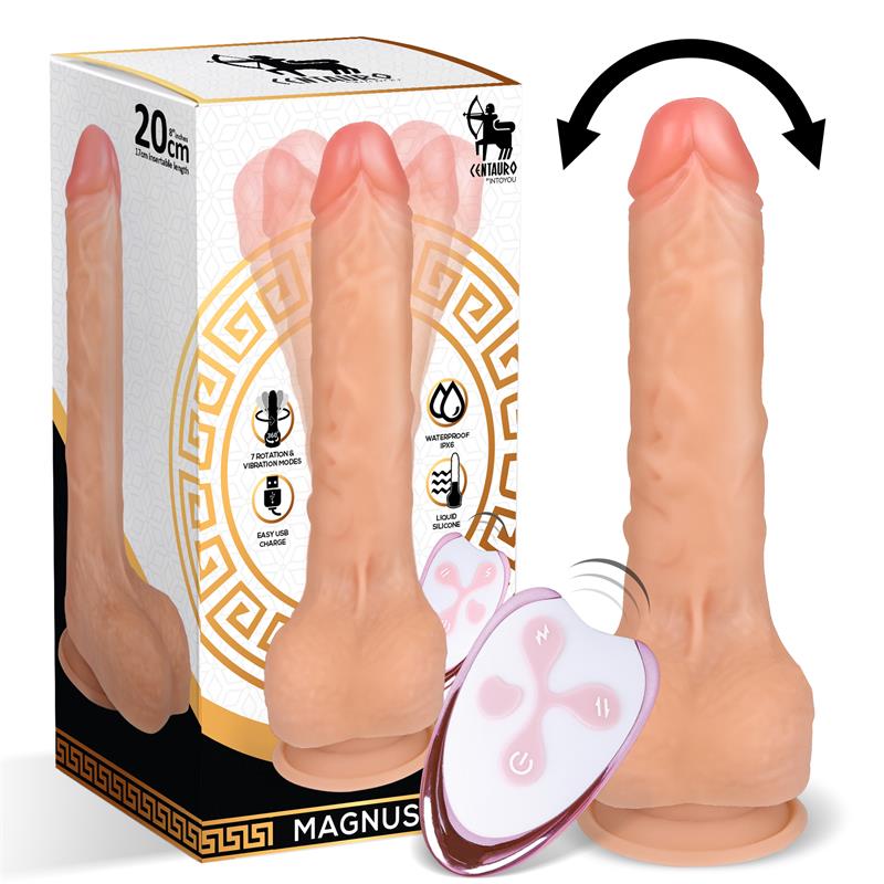Dildo vibrador realista Magnus