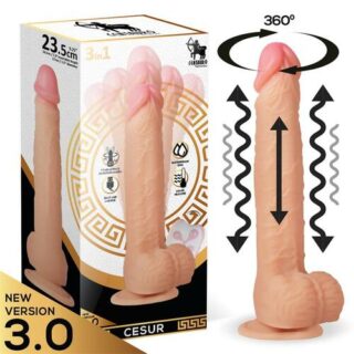 Dildo vibrador realista Cesur