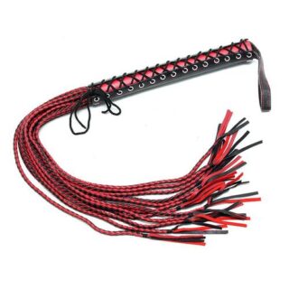 Flogger de cuero Bondage Play 90 cm 2