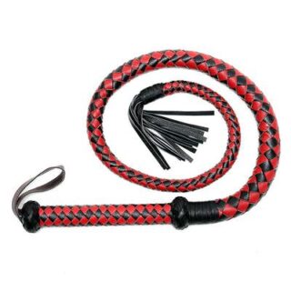 Látigo de cuero Bondage Play 200 cm 2 2
