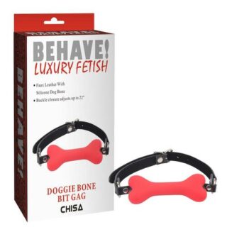 Mordaza hueso Doggle Bone Bir rojo