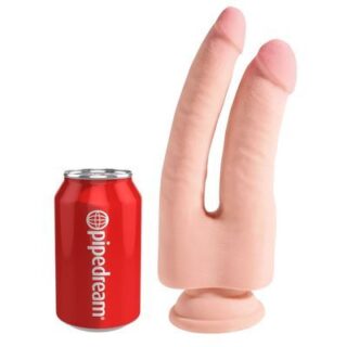 Dildo doble con triple densidad 24 cm 2