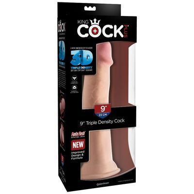 Dildo triple densidad KingCock 23 cm 6