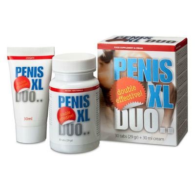 Pack cápsulas y crema Penis XL Duo 2