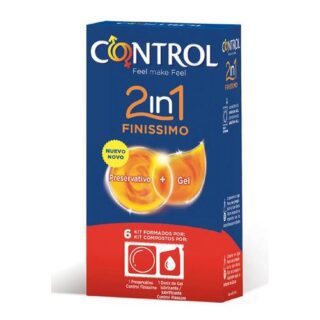 Preservativos Finissimo dos en uno 6 unidades