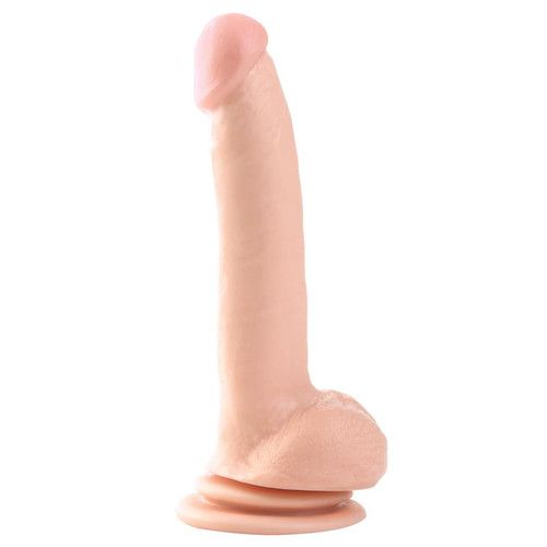 Dildo con tetículos y ventosa 229 cm