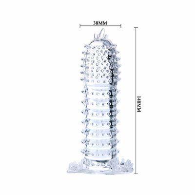 Funda para el pene con puntos estimulantes 142 cm 4