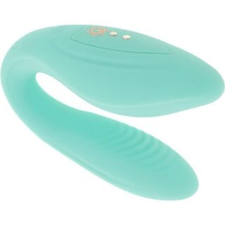 Vibrador para parejas con control remoto Aqua