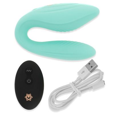 Vibrador para parejas con control remoto Aqua 3