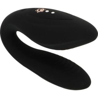 Vibrador para parejas con control remoto Azabache