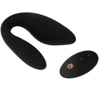 Vibrador para parejas con control remoto Azabache 2