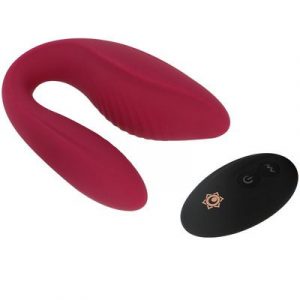 Vibrador para parejas con control remoto Orquídea 2