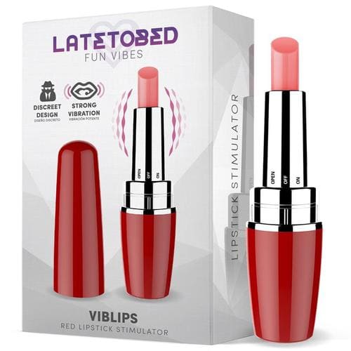 Estimulador pintalabios Viblips rojo