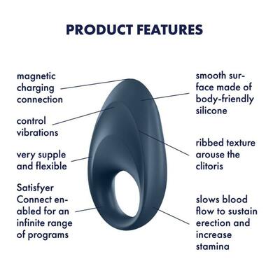 Anillo vibrador con App Mighty One 7