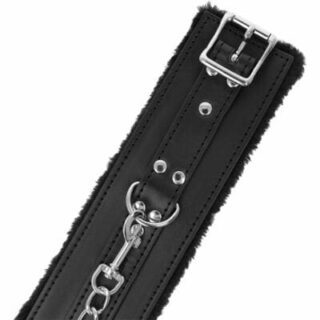 Esposas BDSM forradas en negro 2