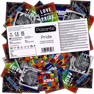 Pack preservativos formato Gay Pride