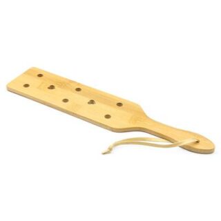 Pala de bambu con corazones 33 cm 2