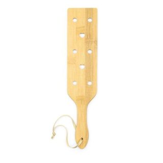 Pala de bambu con corazones 33 cm