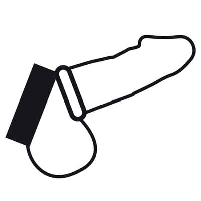 Anillo de metal para el pene y testiculos 3