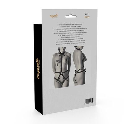 Arnes con pezoneras Deluxe Coquette Lingerie 4
