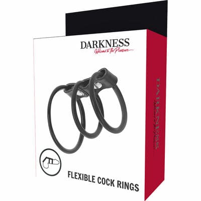 Kit de 3 anillos para el pene flexibles 3