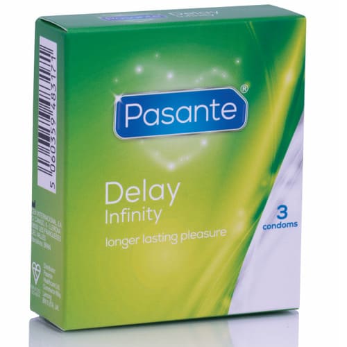 Preservativos Pasante Delay 3 unidades