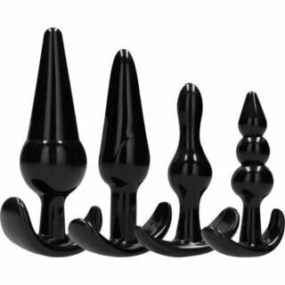 Set de 4 plugs anales de silicona