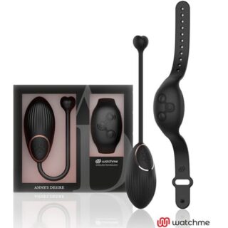 Huevo vibrador con control remoto negro