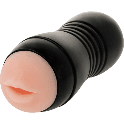 Masturbador con vibracion boca 2
