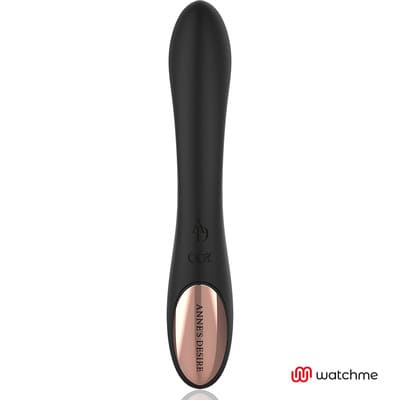 Vibrador curvo con control remoto negro 7