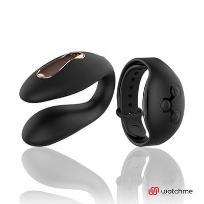 Vibrador para parejas Dual Pleasure negro 3