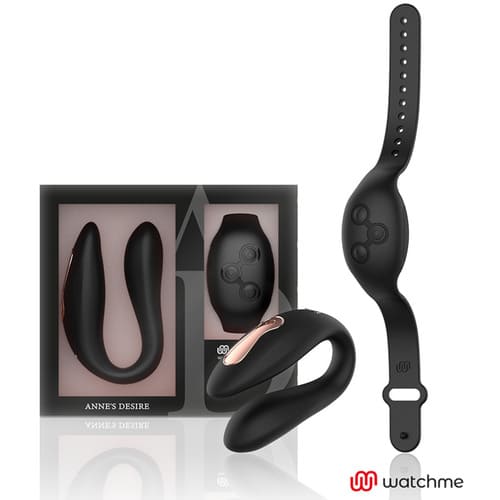 Vibrador para parejas Dual Pleasure negro