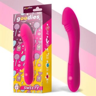 Vibrador punto G y conejito de silicona Sweety