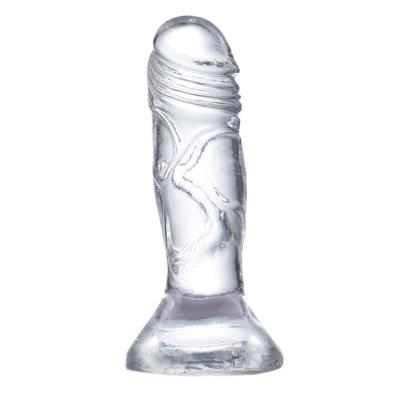 Dildo realista material cristalino 123 cm 2