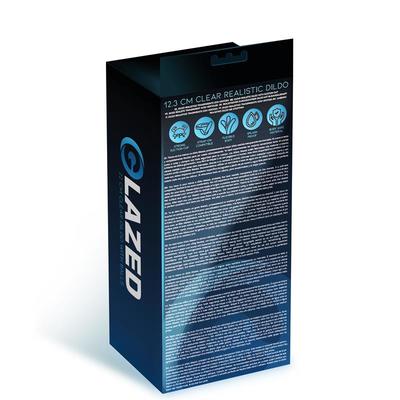 Dildo realista material cristalino 123 cm 4