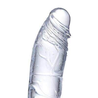 Dildo realista material cristalino 215 cm 2