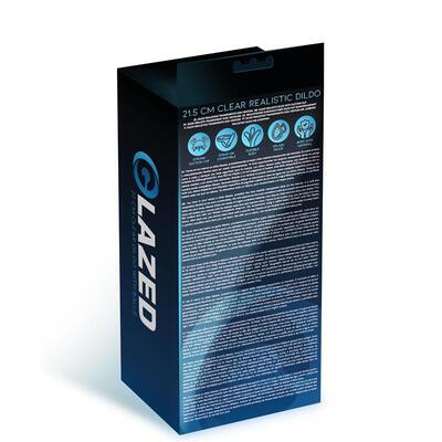 Dildo realista material cristalino 215 cm 4