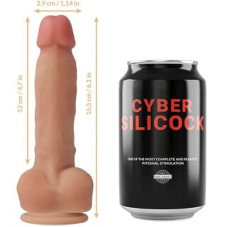 Dildo silicona liquida Ansel 155 cm 2