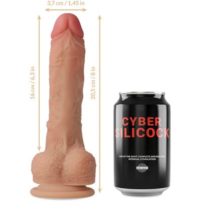 Dildo silicona liquida Connor 205 cm 2