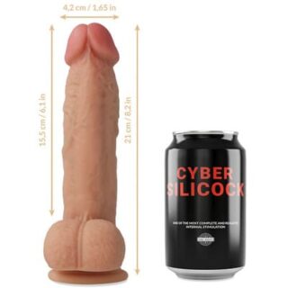 Dildo silicona liquida Saul 205 cm 2