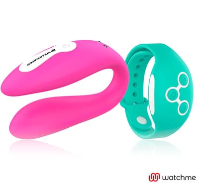 Vibrador dual Fucsia Wearwatch 2
