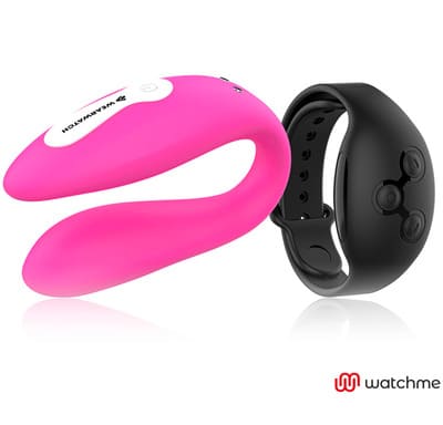 Vibrador dual Fucsia Wearwatch 4