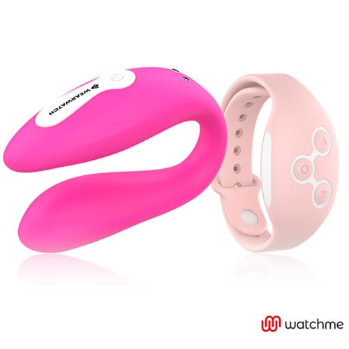 Vibrador dual Fucsia Wearwatch