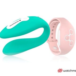 Vibrador dual aguamarina Wearwatch 2