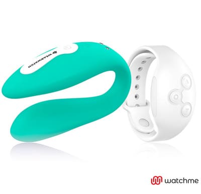 Vibrador dual aguamarina Wearwatch 3
