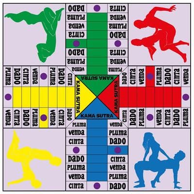 Juego de mesa Parchis Erotico 2